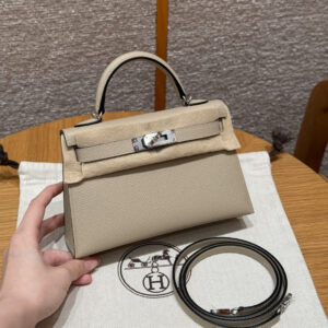Hermes Kelly Mini Handbag Epsom Leather 19cm