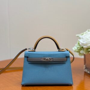 Hermes Mini Kelly Handbag Colors Epsom Leather