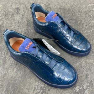 Zegna Blue Triple Stitch™ SECONDSKIN Sneakers