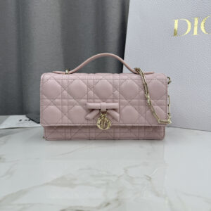 My Dior Top Handle Bag Light Pink Lambskin