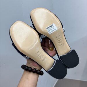 dior dentelle sandals pink embroidery (复制)