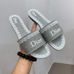 dior dentelle sandals black embroidery (复制)