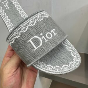 dior dentelle sandals black embroidery (复制)