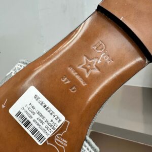 dior dentelle sandals black embroidery (复制)