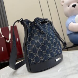 gucci melrose medium boston bag dark blue (复制)