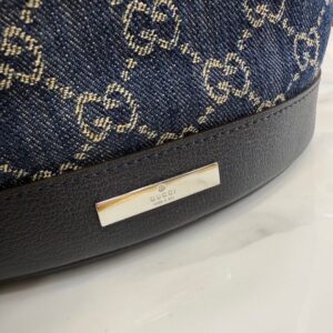 gucci melrose medium boston bag dark blue (复制)