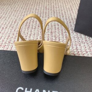 chanel suede sandals nude lambskin (copy)