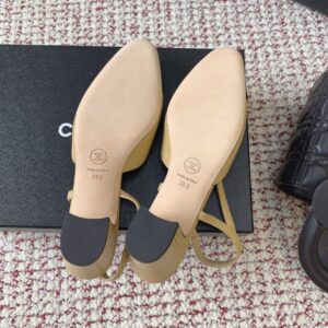chanel suede sandals nude lambskin (copy)