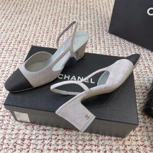 chanel sandals beige lambskin (copy)