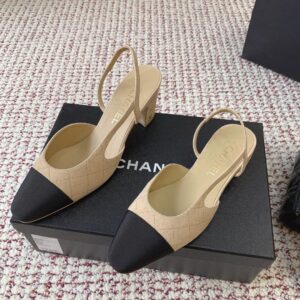 chanel sandals grey suede (copy)