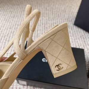 chanel sandals grey suede (copy)