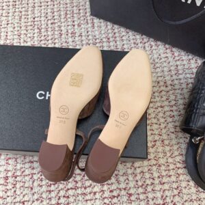 chanel sandals grey suede (copy)