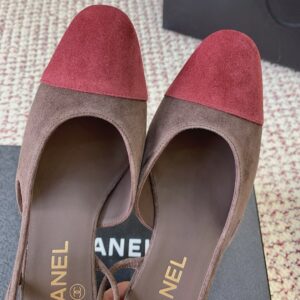 chanel sandals grey suede (copy)