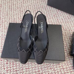 chanel sandals red/brown suede lambskin (copy)