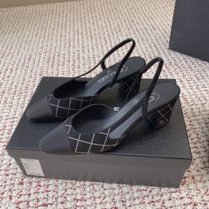 chanel sandals red/brown suede lambskin (copy)