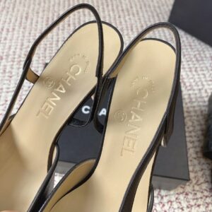 chanel sandals brown suede (copy)