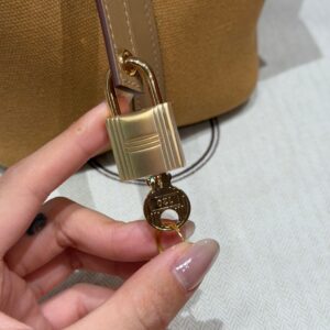 hermes picotin cargo handbag orange (copy)