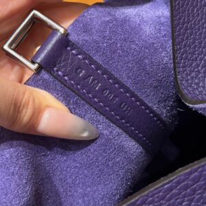 hermes picotin lock handbag 73/blue saphir (copy)