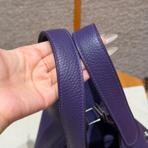 hermes picotin lock handbag 73/blue saphir (copy)
