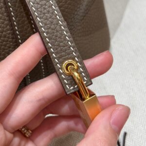 hermes picotin lock handbag 7t/blue electric (copy)