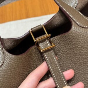 hermes picotin lock handbag 7t/blue electric (copy)