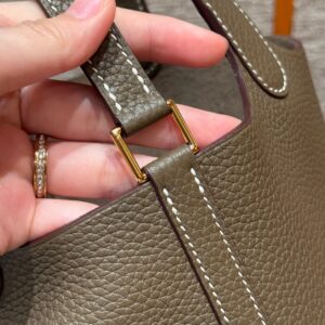 hermes picotin lock handbag 7t/blue electric (copy)