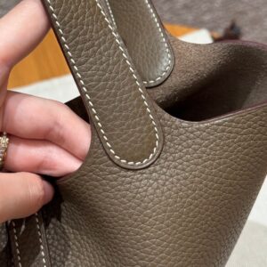 hermes picotin lock handbag 7t/blue electric (copy)