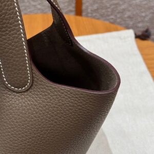 hermes picotin lock handbag 7t/blue electric (copy)