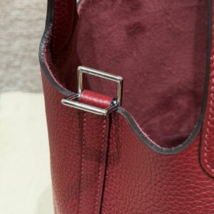 hermes picotin lock handbag p5/blue tie (copy)