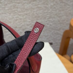 hermes picotin lock handbag p5/blue tie (copy)