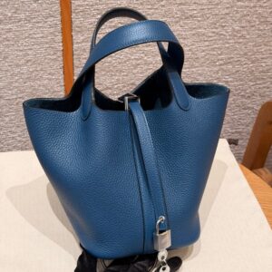 hermes picotin lock handbag 3q/rose sakura (copy)