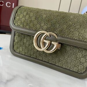 gg black small messenger bag (copy)