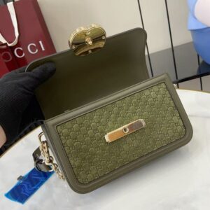 gg black small messenger bag (copy)