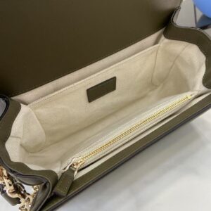 gg black small messenger bag (copy)