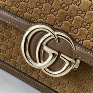 gg black small messenger bag (copy)