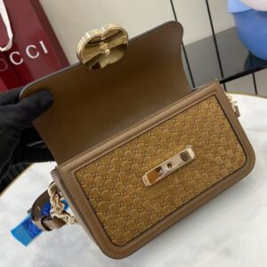 gg black small messenger bag (copy)