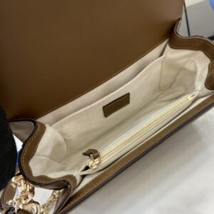 gg black small messenger bag (copy)