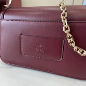 gucci brown velvet handbag (copy)