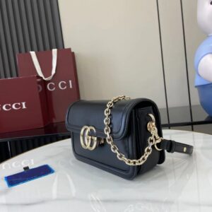 gucci brown velvet handbag (copy)