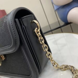 gucci brown velvet handbag (copy)