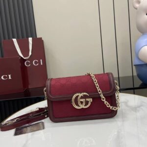 gucci brown velvet handbag (copy)
