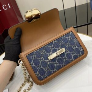 gucci brown velvet handbag (copy)