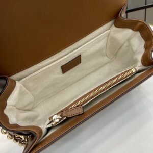 gucci brown velvet handbag (copy)