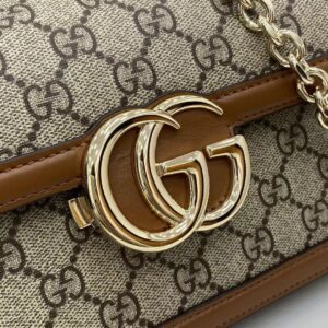 gucci brown velvet handbag (copy)