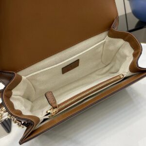 gucci brown velvet handbag (copy)