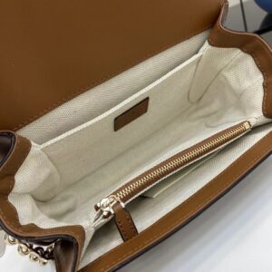 gucci brown velvet handbag (copy)