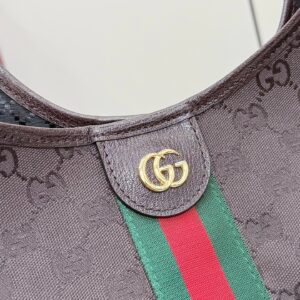 gucci giglio large tote bag black canvas (copy)