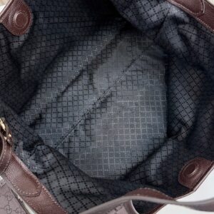 gucci giglio large tote bag black canvas (copy)