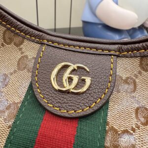 gucci giglio large tote bag dark brown canvas (copy)
