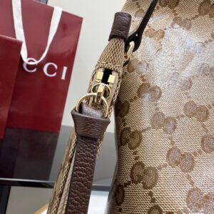 gucci giglio large tote bag dark brown canvas (copy)